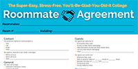 College Roommate Agreement Template (Downloadable)